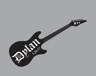 Aanpasbare | Rocker thema | Bar/Bat Mitzvah Logo