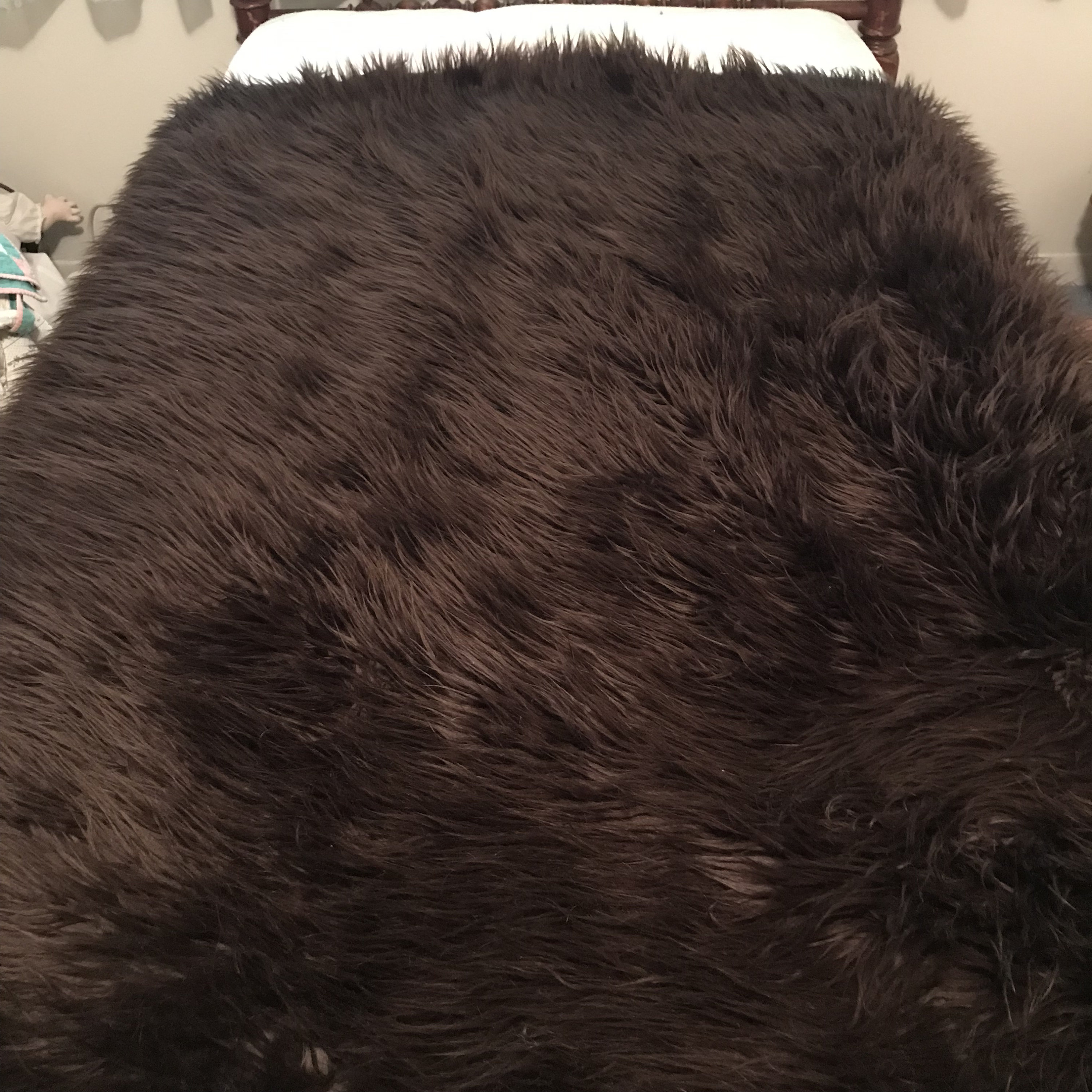 Buffalo Bill Fleece and Faux Fur Blanket Etsy