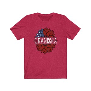 Grandma Shirt, Patriotic Personalized Grandma Shirt With Kid's Names ...
