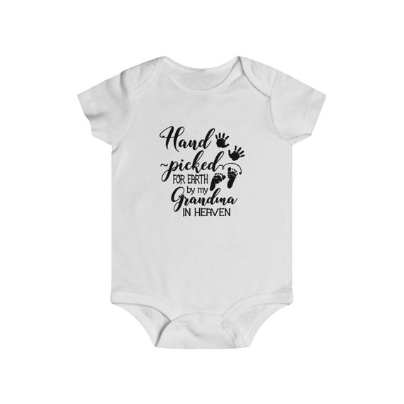grandma in heaven onesie