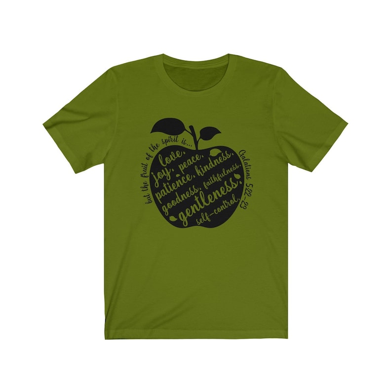 Fruits of the Spirit Shirt Fruits Tshirt Galations 5 Shirt Etsy