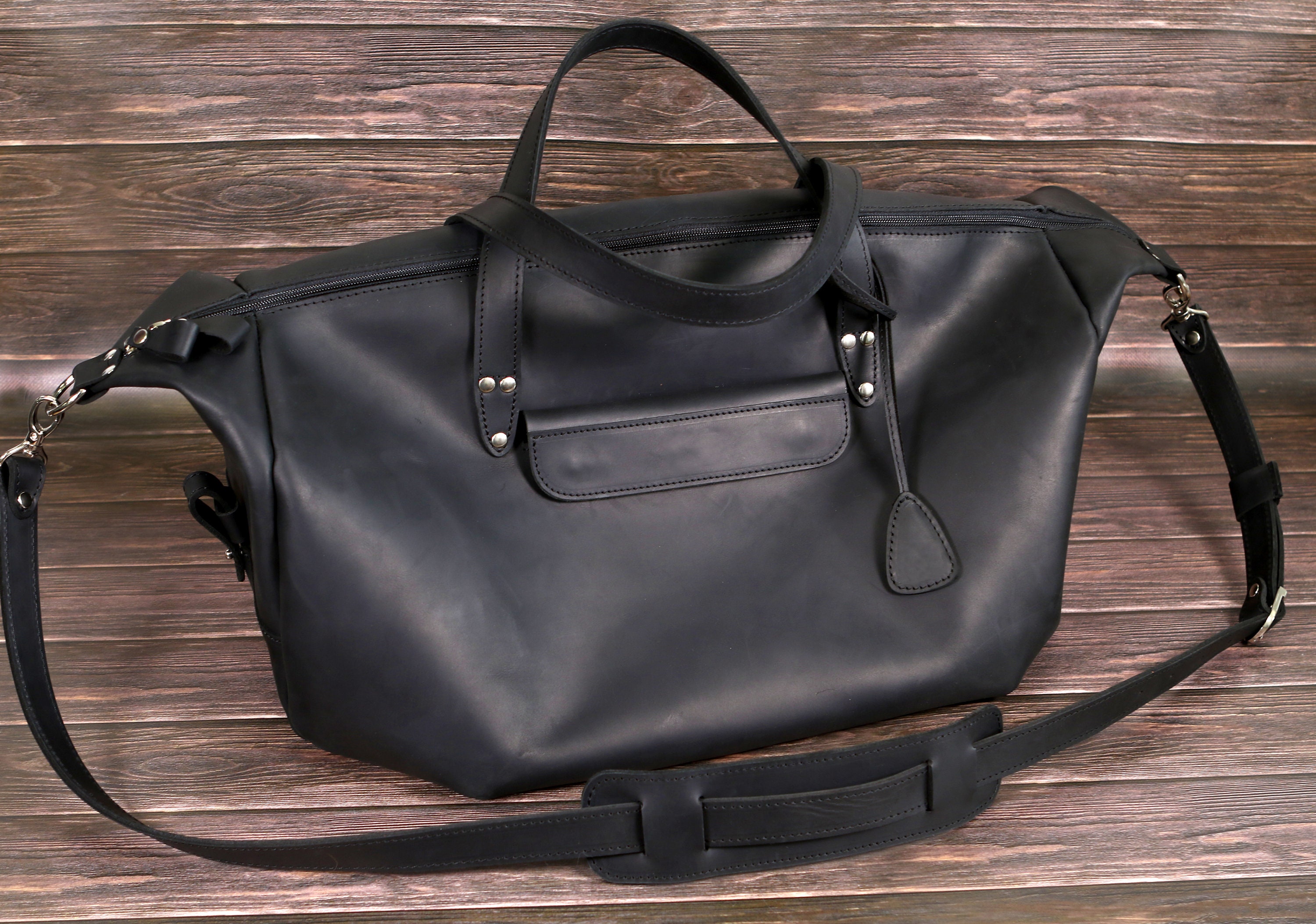 Leather Weekender Bag Leather Travel Bag Luggage Bag Leather | Etsy