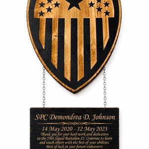 Adjutant General (AG) Human Resource — Going Away Gift for 42 Series Personnel