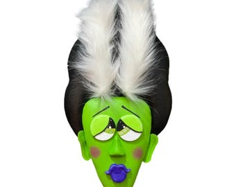 Bride of Frankenstein "Frank N Stein" Wreath Attachment