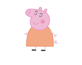 Download Peppa pig svg | Etsy