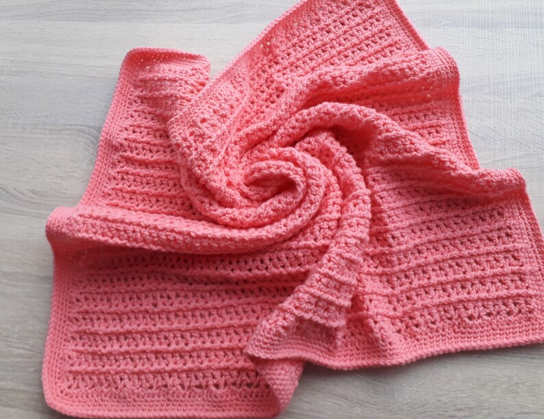 Abigail Crochet Blanket, Crochet Pattern, Crochet Blanket Pattern, PDF