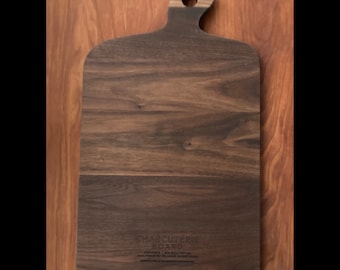 Charcuterie Board, Handcrafted, Solid Walnut, Cutting Board, Shower Gift, Wedding Gift, Housewarming Gift, Birthday Gift, Free Shipping!