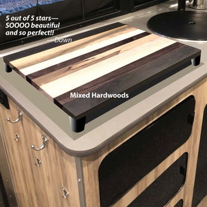 Airstream Cooktop Cover, Bambi 16, 19, Basecamp 16, 16X, 20, 20X, Airstream Decor, Stove Top Cover, Glass Cook Top, Free Shipping!