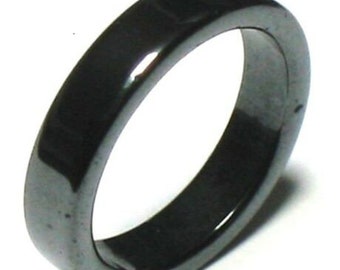 Magnetic Hematite Ring