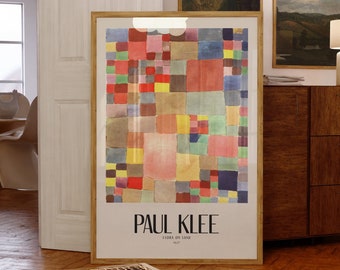 パウル・クレー　落日の風景　複製画　paul klee il_340x270.5808703868_bxew.jpg