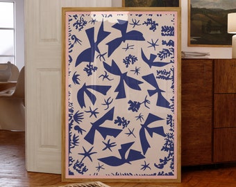 ポストカード ホワイト マット加工 - アンリ マティス ポリネシア、空