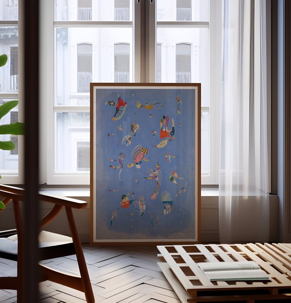 Wassily Kandinsky | Bleu De Ciel (sky Blue) Poster, Artwork