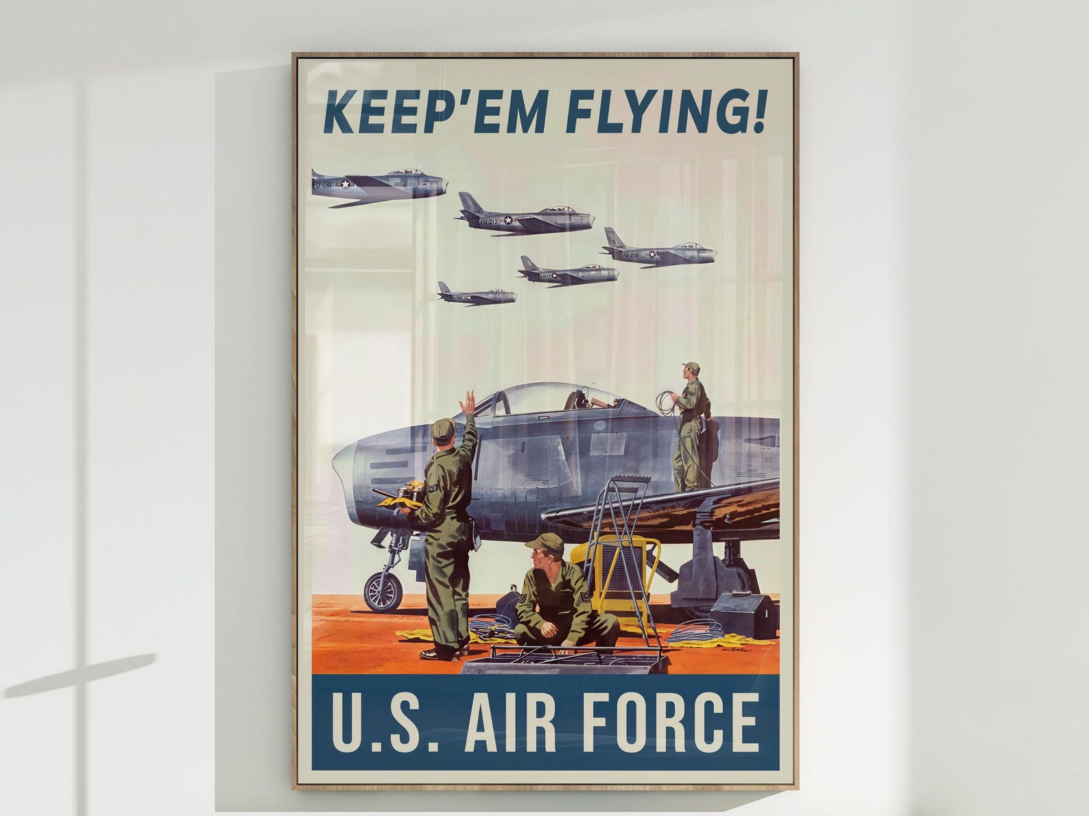 Vintage U.S. Air Force Poster – 