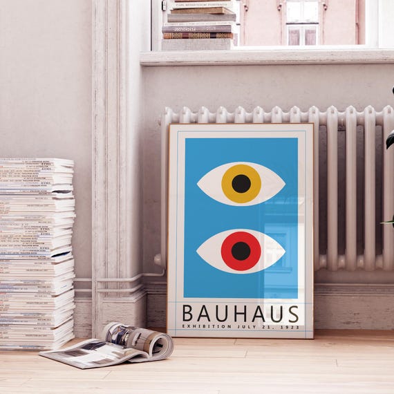 Motif Rétro Abstrait Géométrique Dans Le Style Bauhaus. Formes