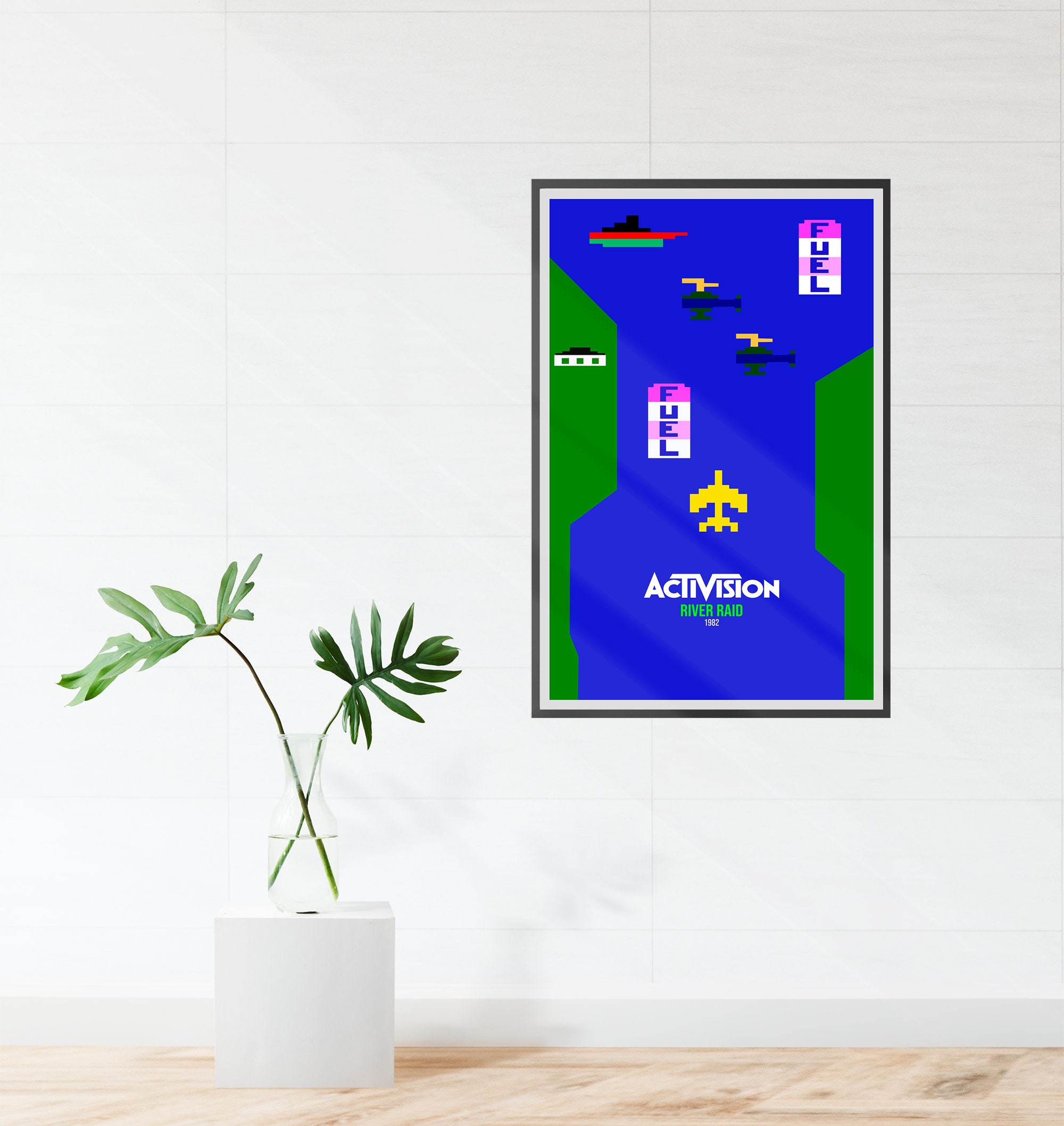 RIVER RAID ATARI GAME - urbanarts