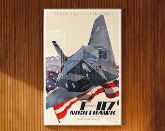 キーホルダー 飛行機 航空機 ステルス戦闘機 爆撃機 F-117 ナイト