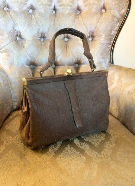 40s Leather Handbag