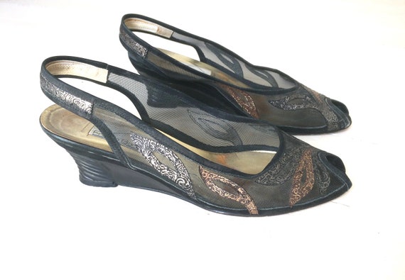 80s Slingback Pumps