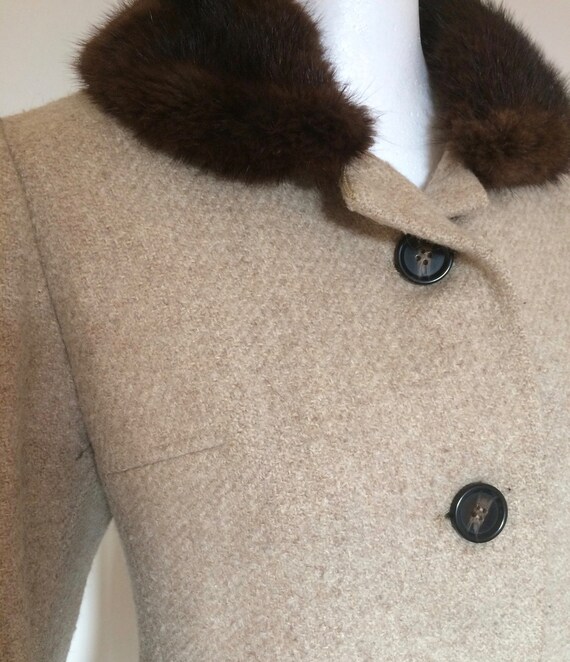 50s Mink Collar Jacket - image 5