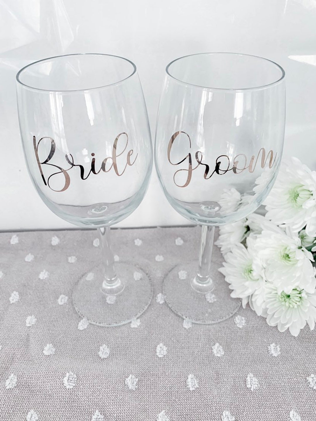 Glass Label Wine Glass Label Wedding Party Name Vinyl Labels Etsy
