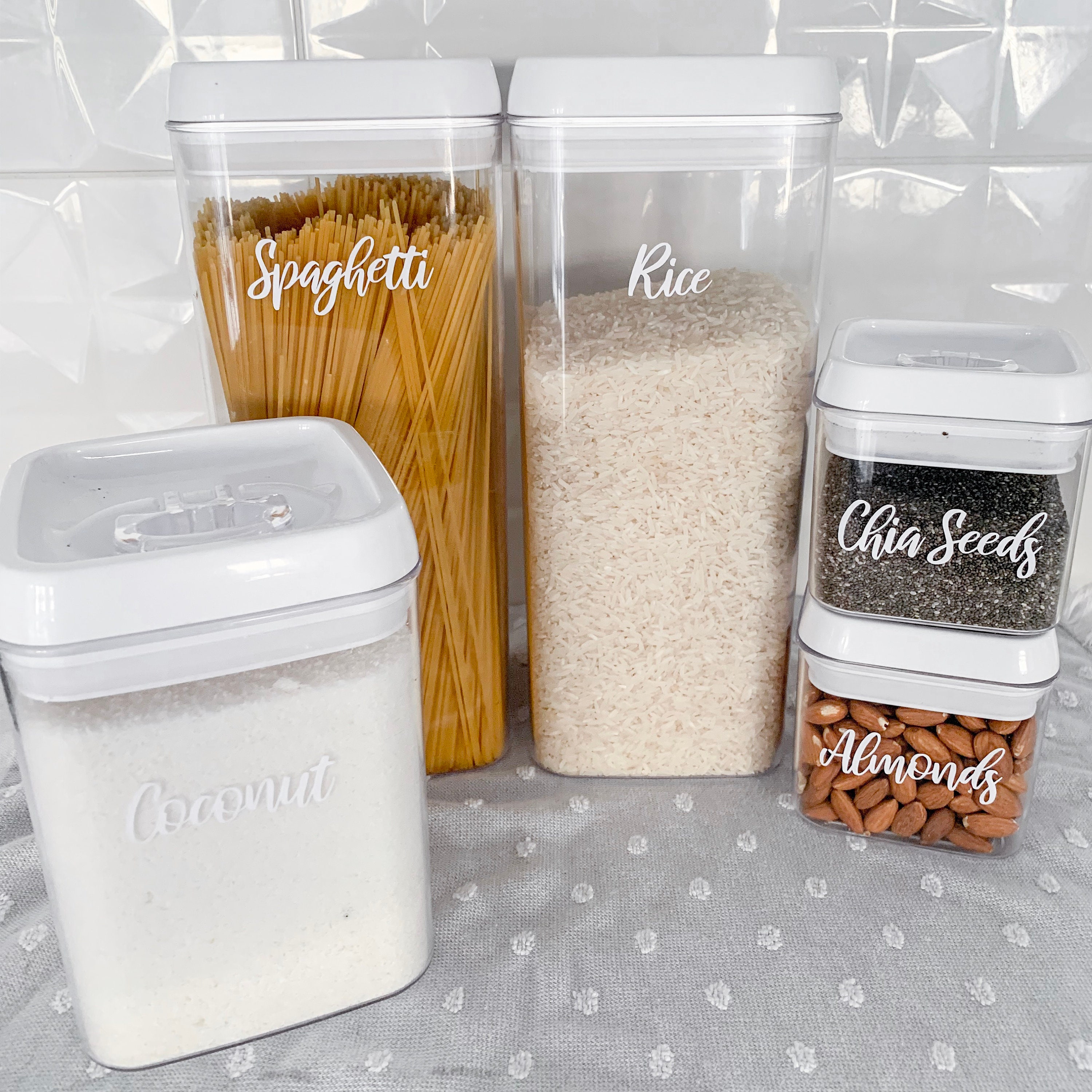 Pantry Organisation Labels//bulk Packs//custom Labels// Etsy Australia