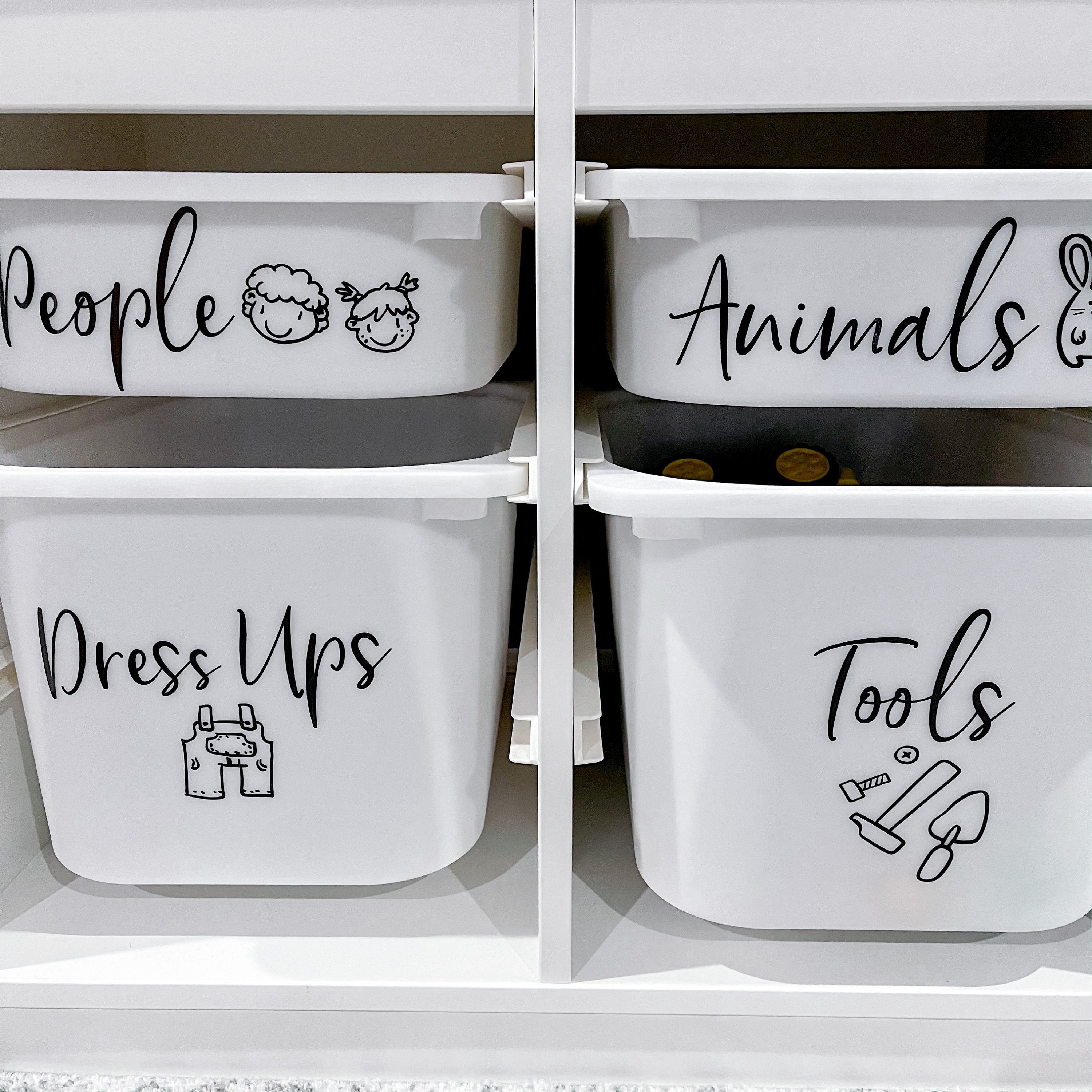 Toy Box Labels With Pictures/toy Box Labels/toy Etsy