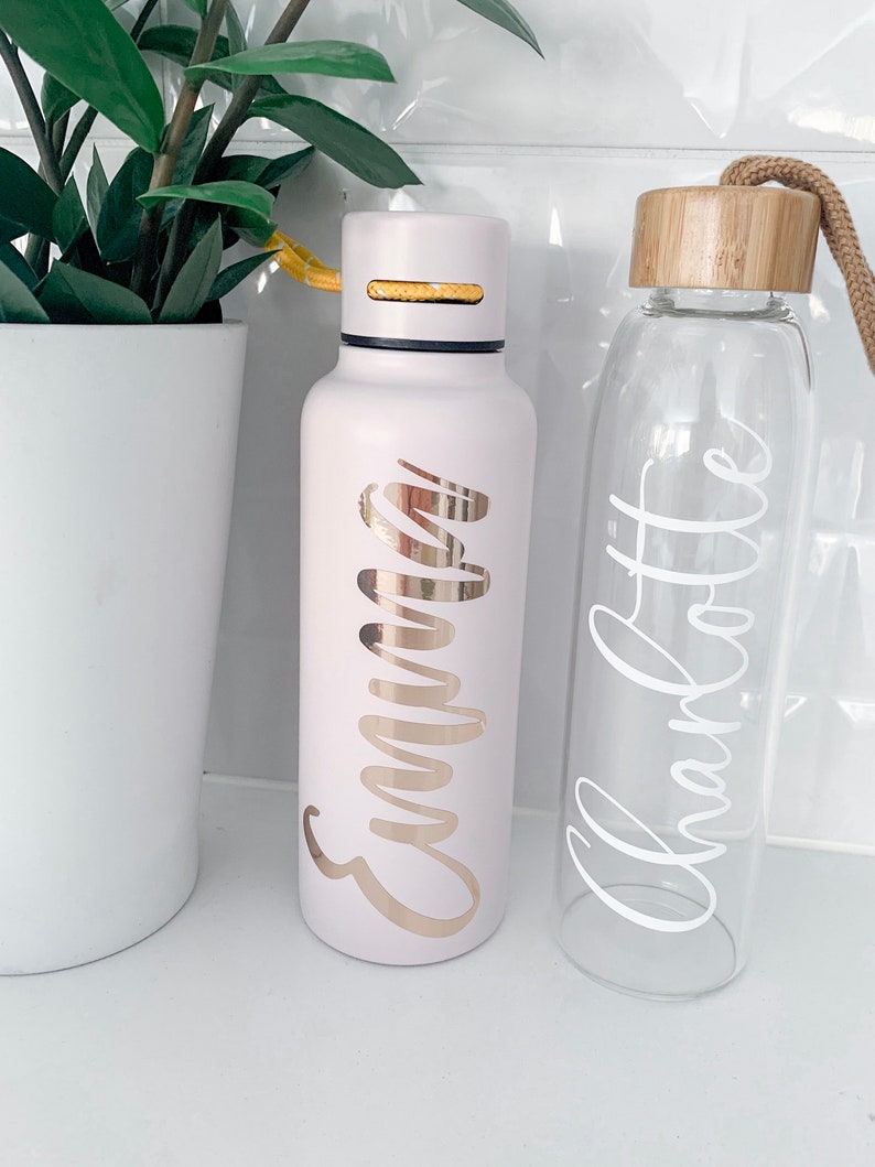 Drink Bottle Labels//personalised Drink Bottle Labels// Names Etsy