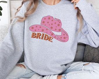 Cowgirl Bride Crewneck Sweatshirt