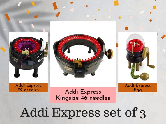 Addi Express Professional Knitting Mill 990-2 Hand Knitting Machine With 22  Needles New Version 