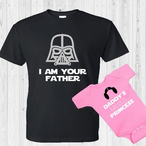 star wars dad and baby shirts