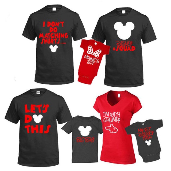 disneyland group shirts