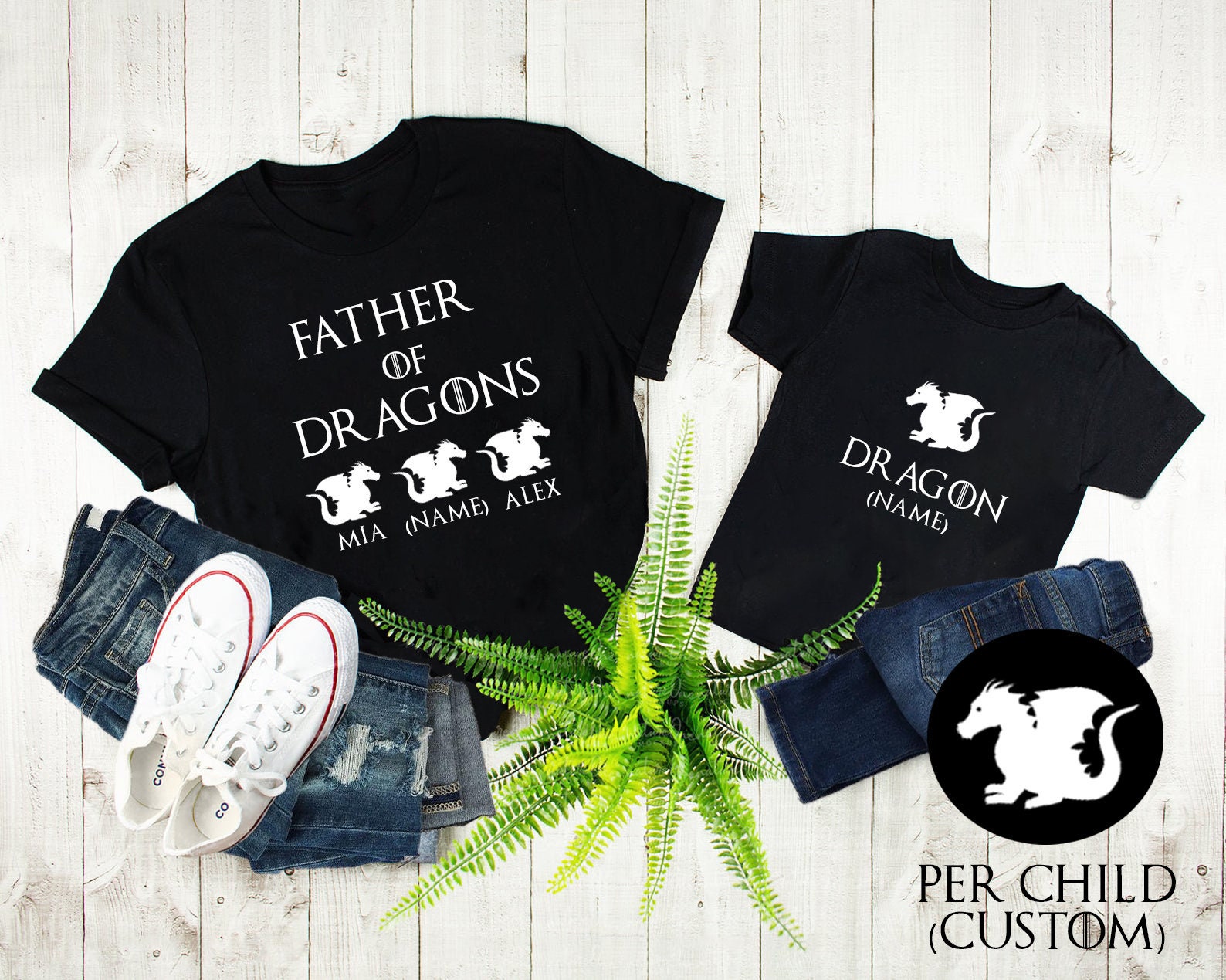 shirts with dragons on them