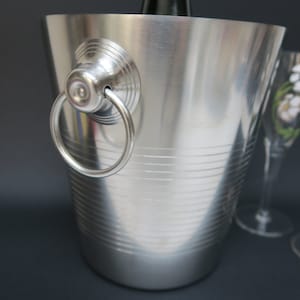 Létang Remy metal champagne bucket, made in France