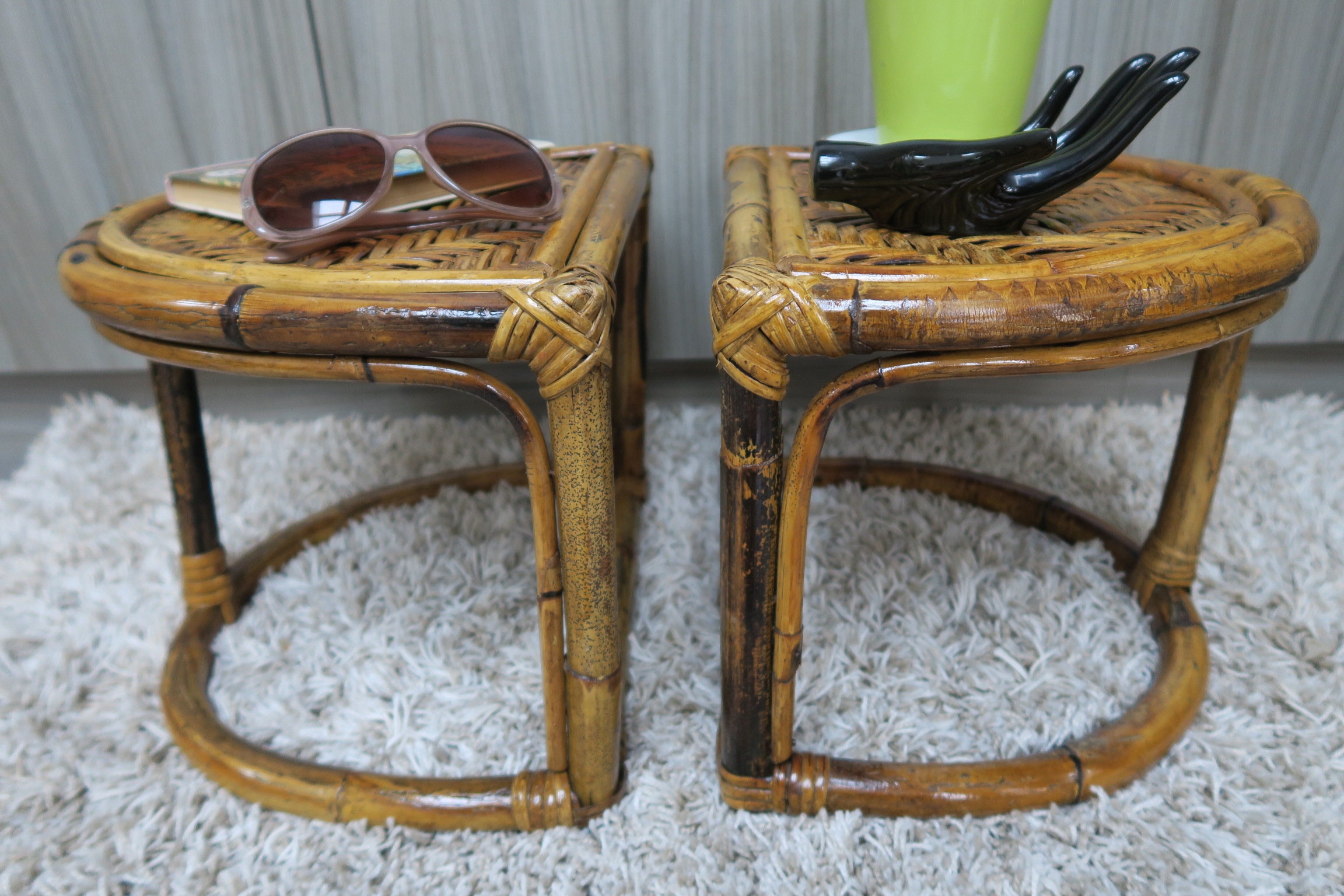 Lot De Deux Tables Chevet