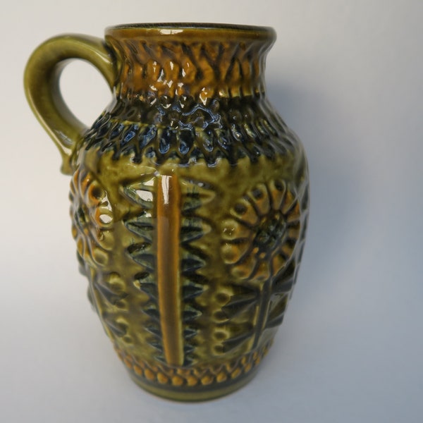 BAY W.GERMANY Keramikkrug oder Vase im Stil von Bodo MANS