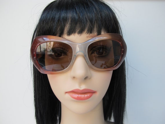 Pair of Vintage Sunglasses Jean Lonvert, Paris - Etsy display picture 1