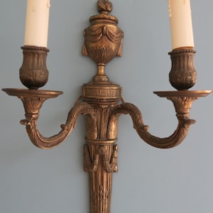 NAPOLEON III bronze chandelier wall light
