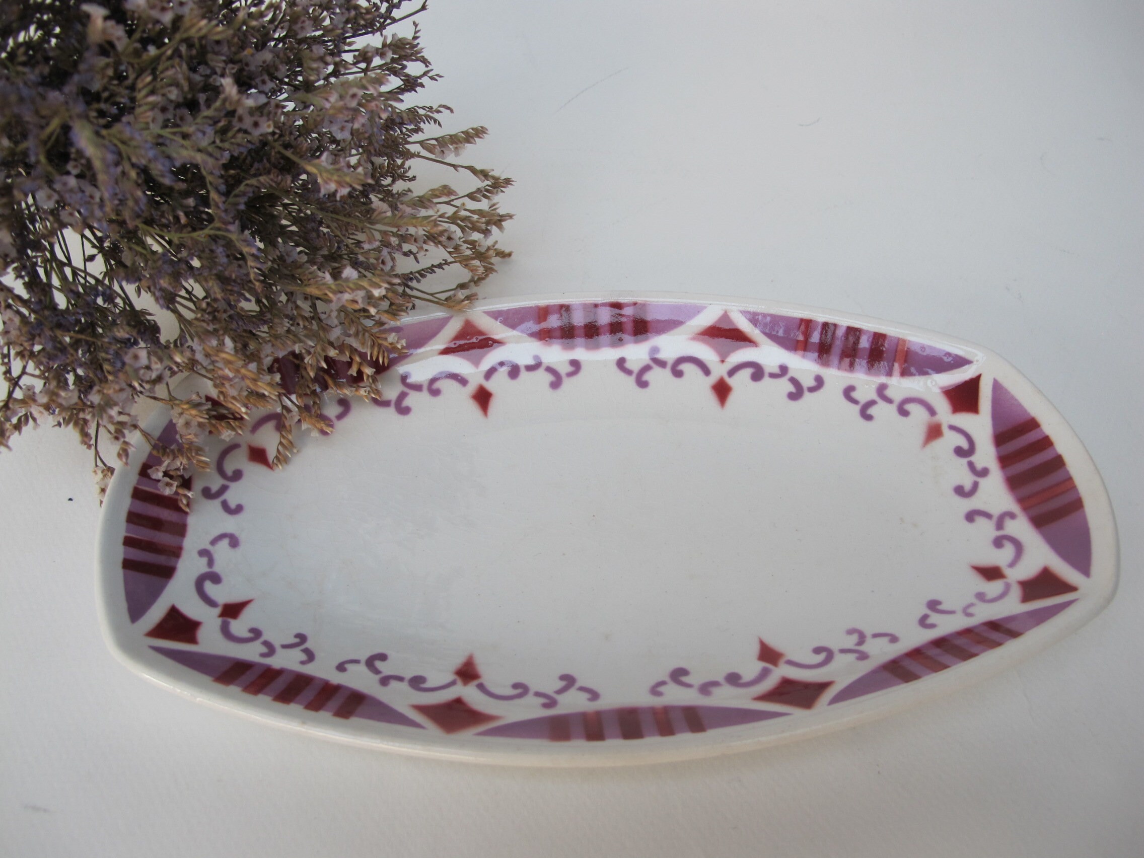 Ravier Coupelle Faïence Moulin Des Loups, Modèle Madeleine