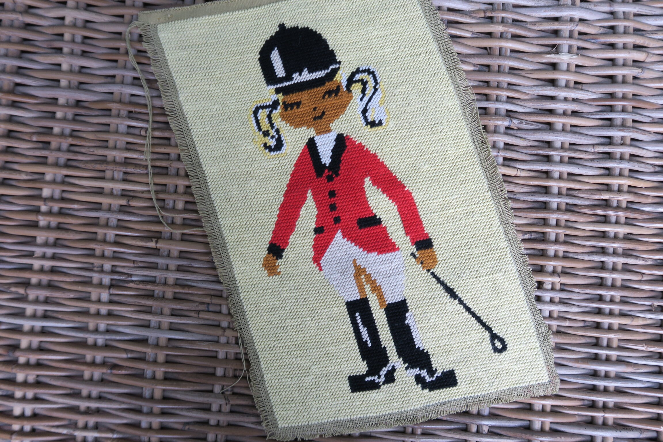 Canevas Tapisserie Petite Écuyère