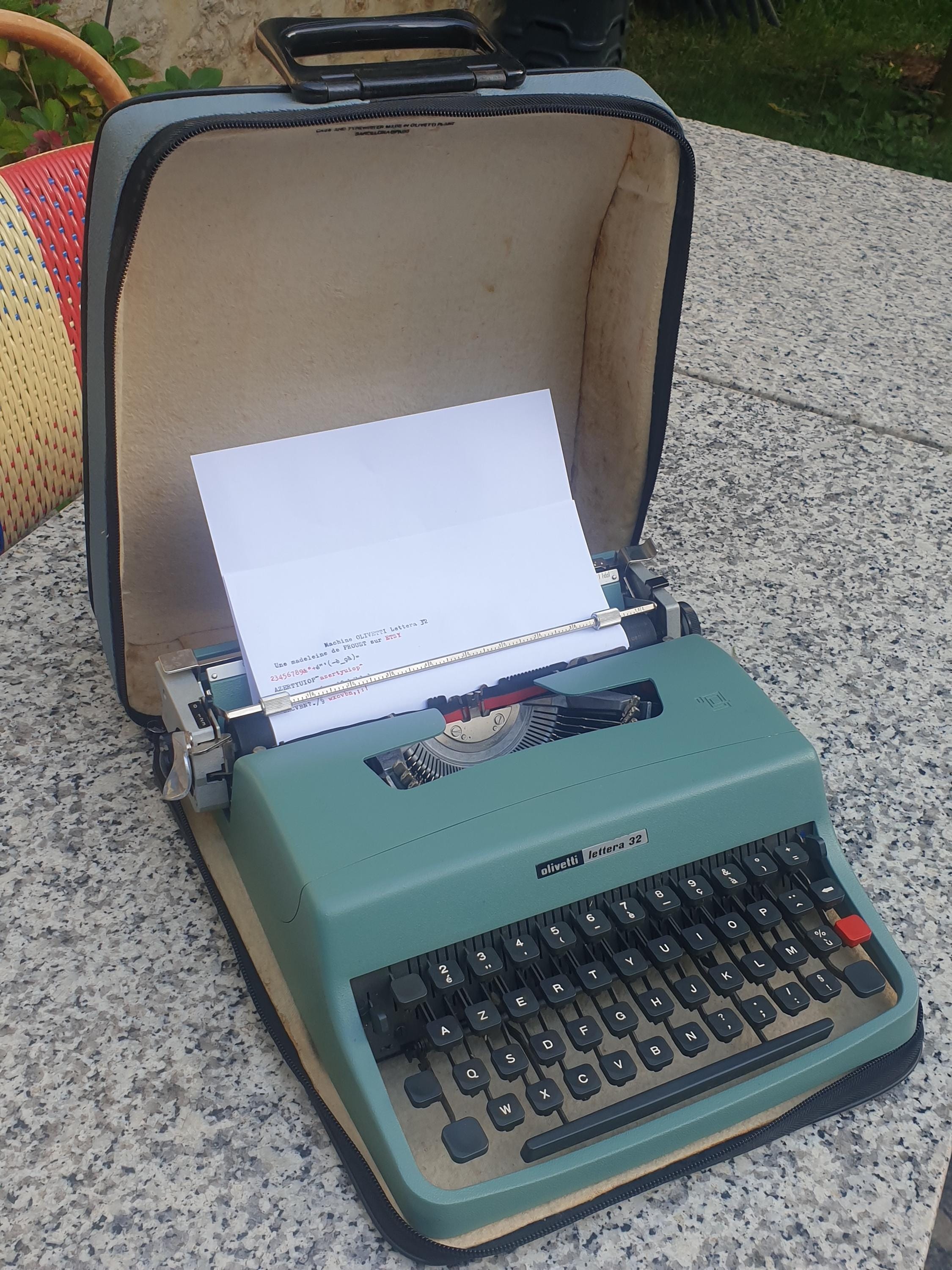 OLIVETTI Lettera 32 タイプライター - Etsy 日本