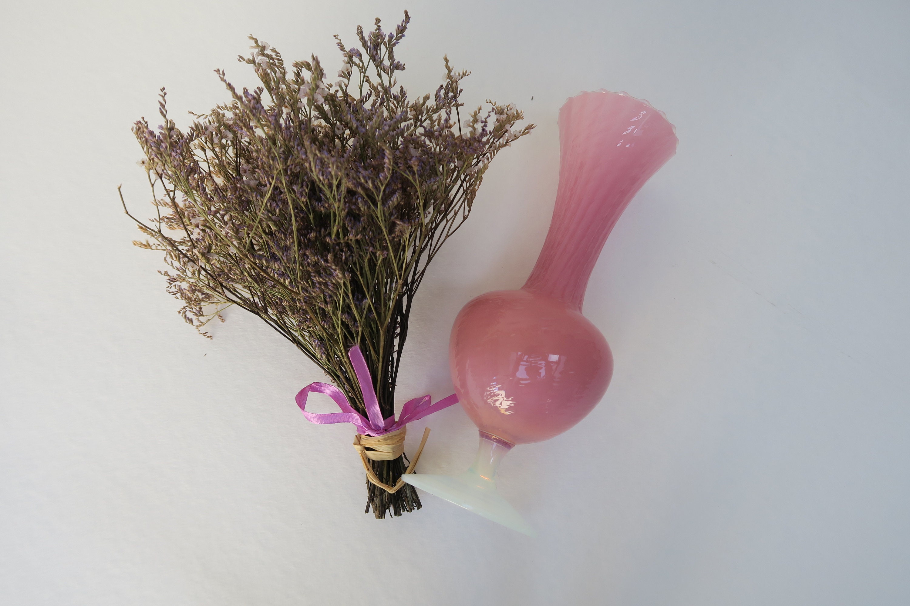 Vase en Opaline Rose