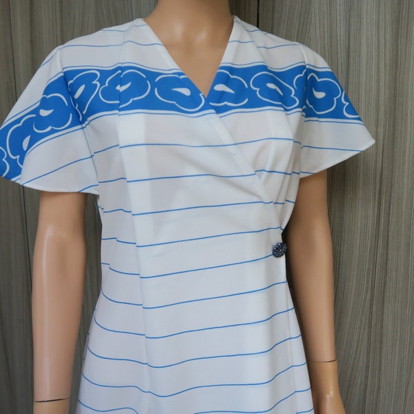 Robe d'intérieur ou de plage, fait main, 70s, taille S-M