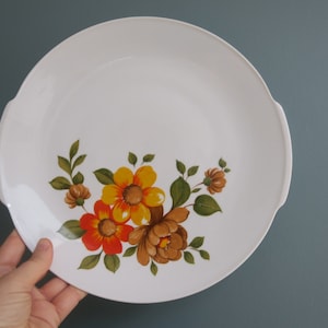 HAVILAND, VERMONT Frères Paris - Compotier En Porcelaine à Décor De Fleurs Des Champs Et De Mures H 7 C