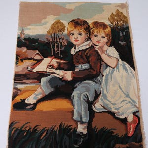 Gobelängduk "The Bowden Children" efter J. Hoppner, säljs styckvis