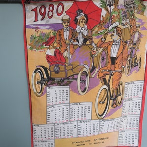 1985 cloth calendar - Etsy 日本