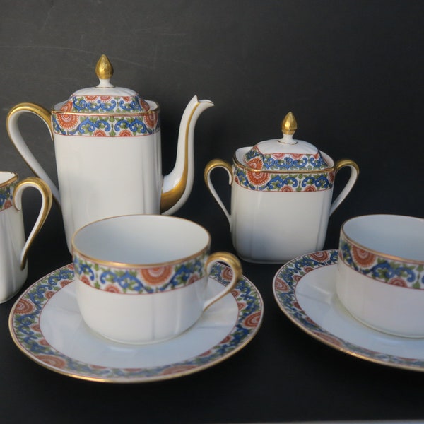 Service à thé en porcelaine PL de Limoges
