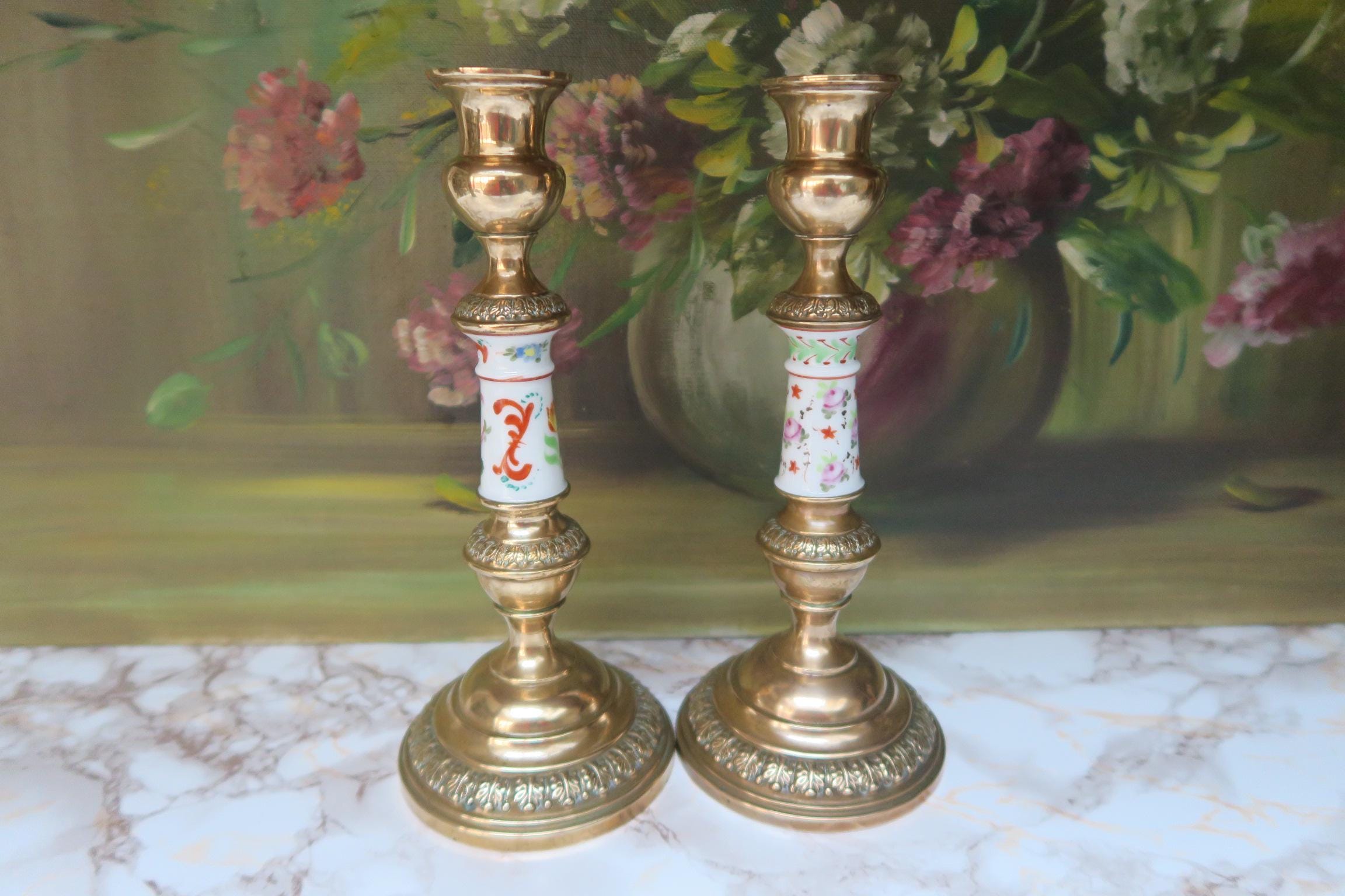 Limoge candle holder - Etsy 日本