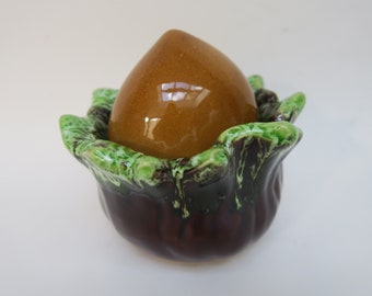 Hazelnut ceramic box