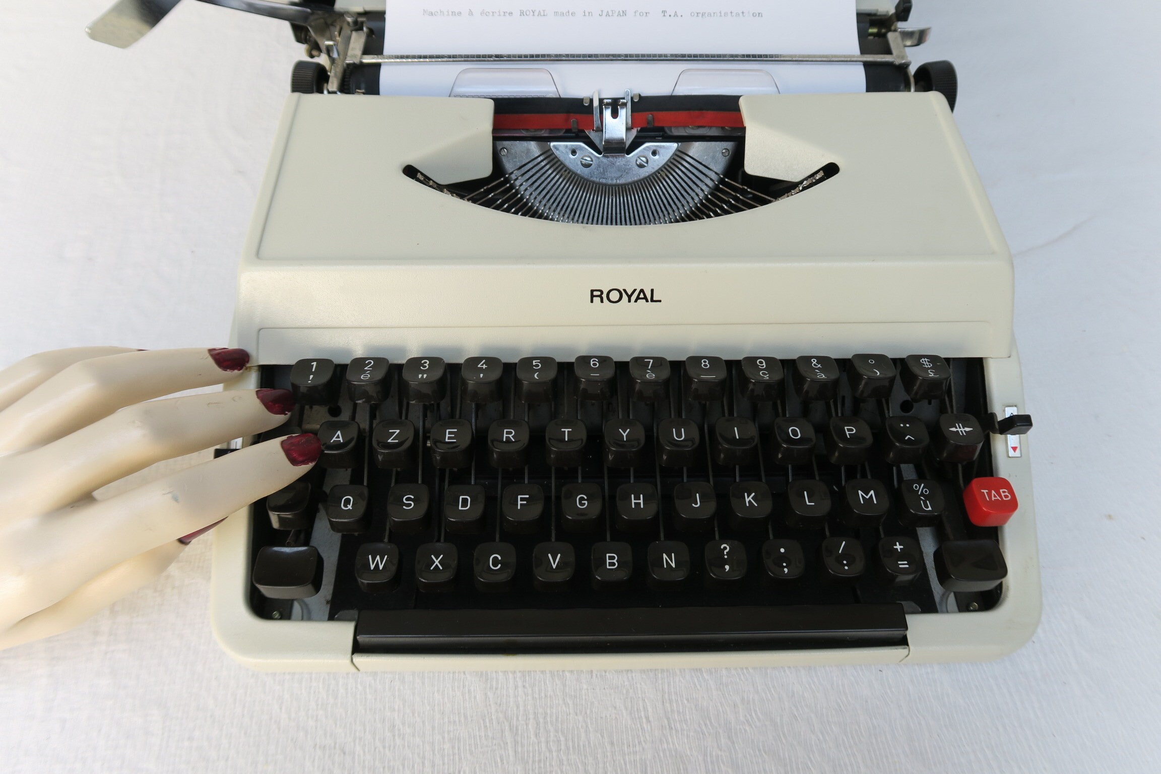 Mettoy Elegant / Vintage Toy Typewriter Great Britain From the 50s 