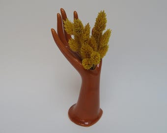 Vintage ceramic soliflore ring holder JMR Vallauris